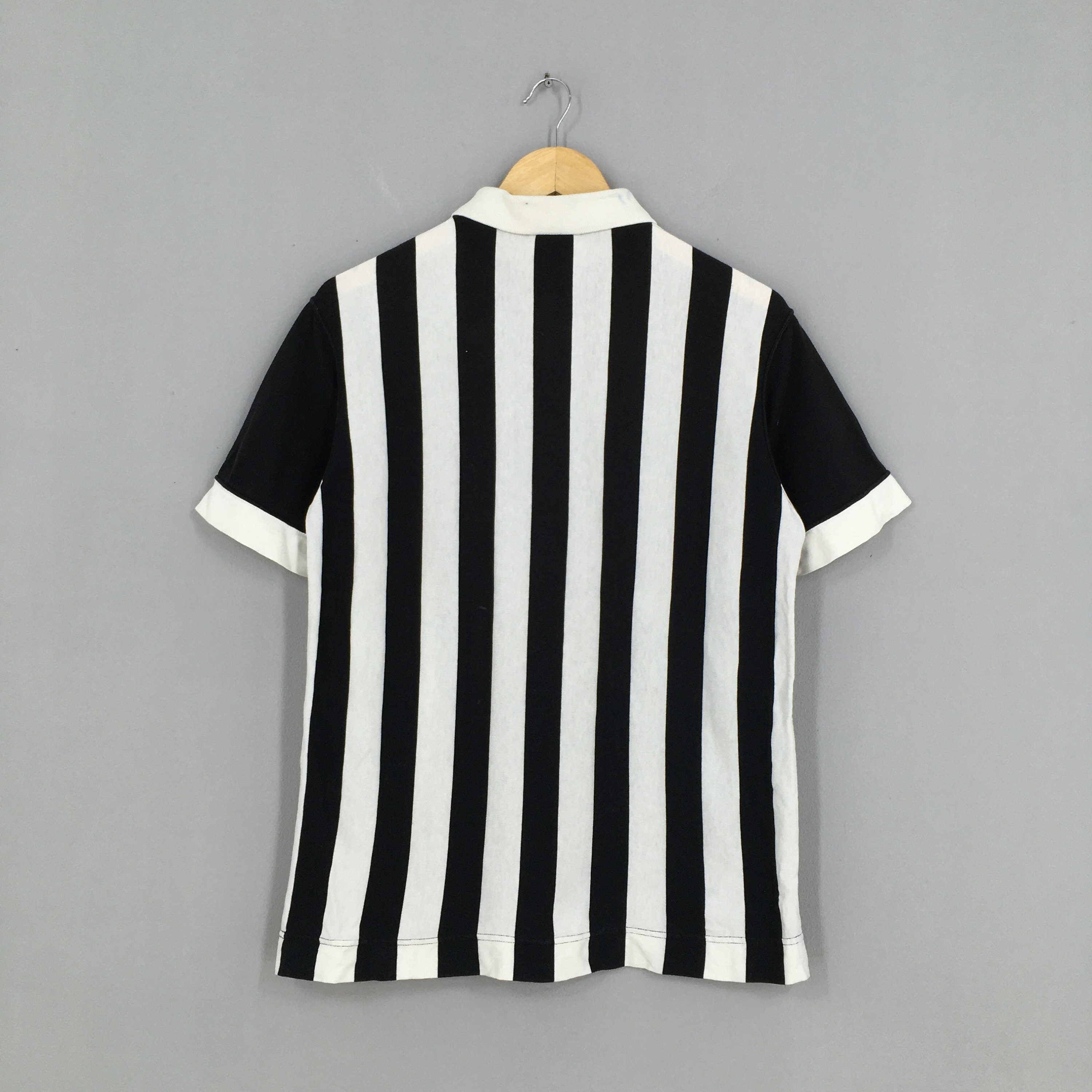 Vintage Nicole Club Sports Stripes Polo Shirt Small 90s Polo 