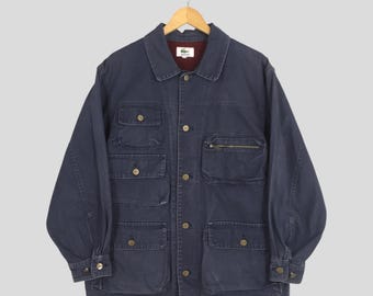 Vintage Japanese Asymmetrical Multi Pocket Jacket Xlarge 80s