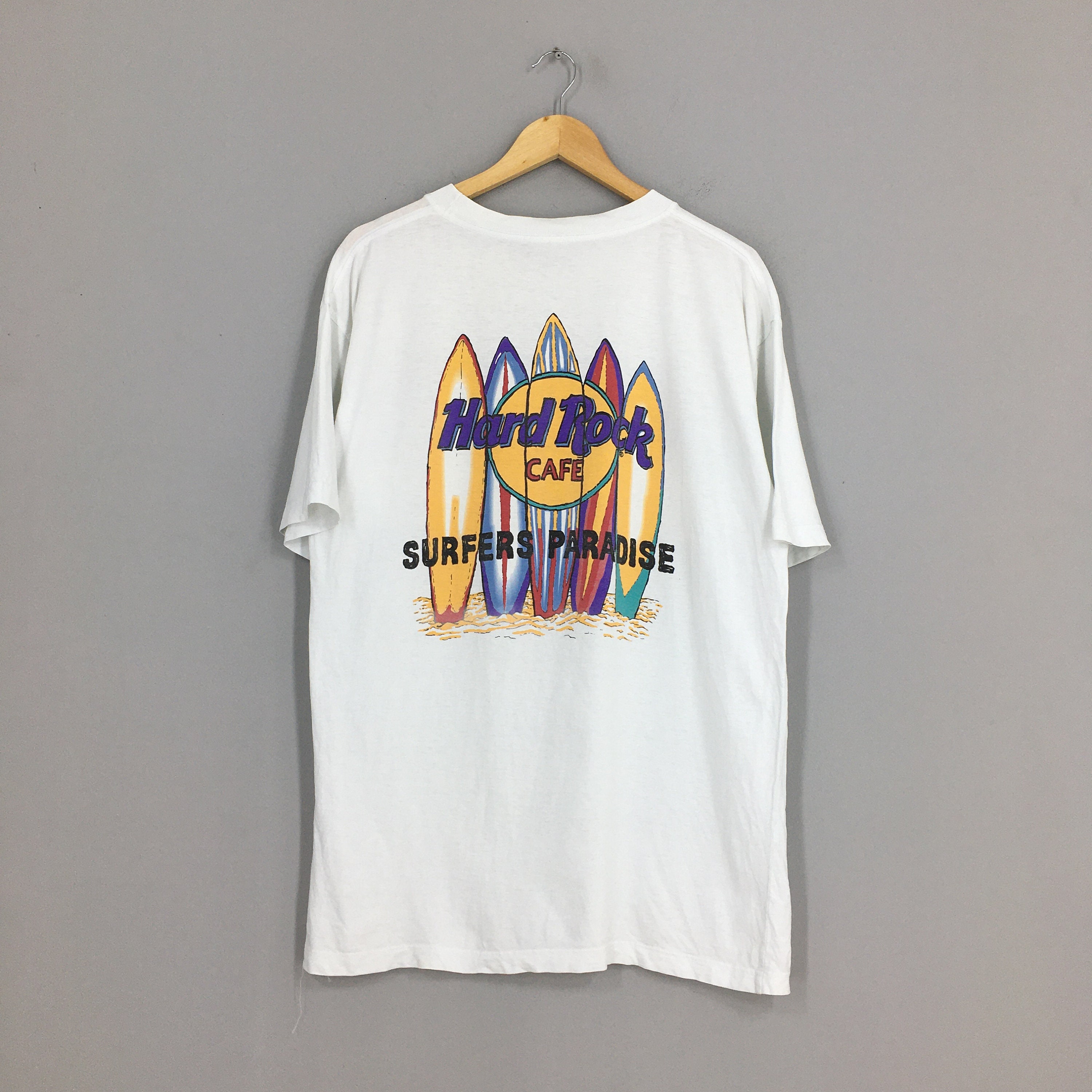 Vintage Hard Rock Cafe Surfers Paradise Tshirt Medium 90