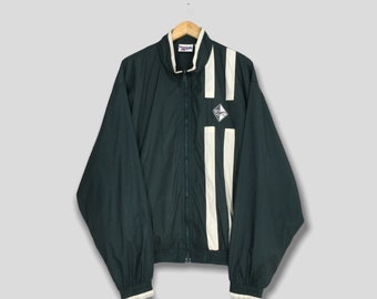 Vintage Columbia Windbreaker Green Jacket Large 90's