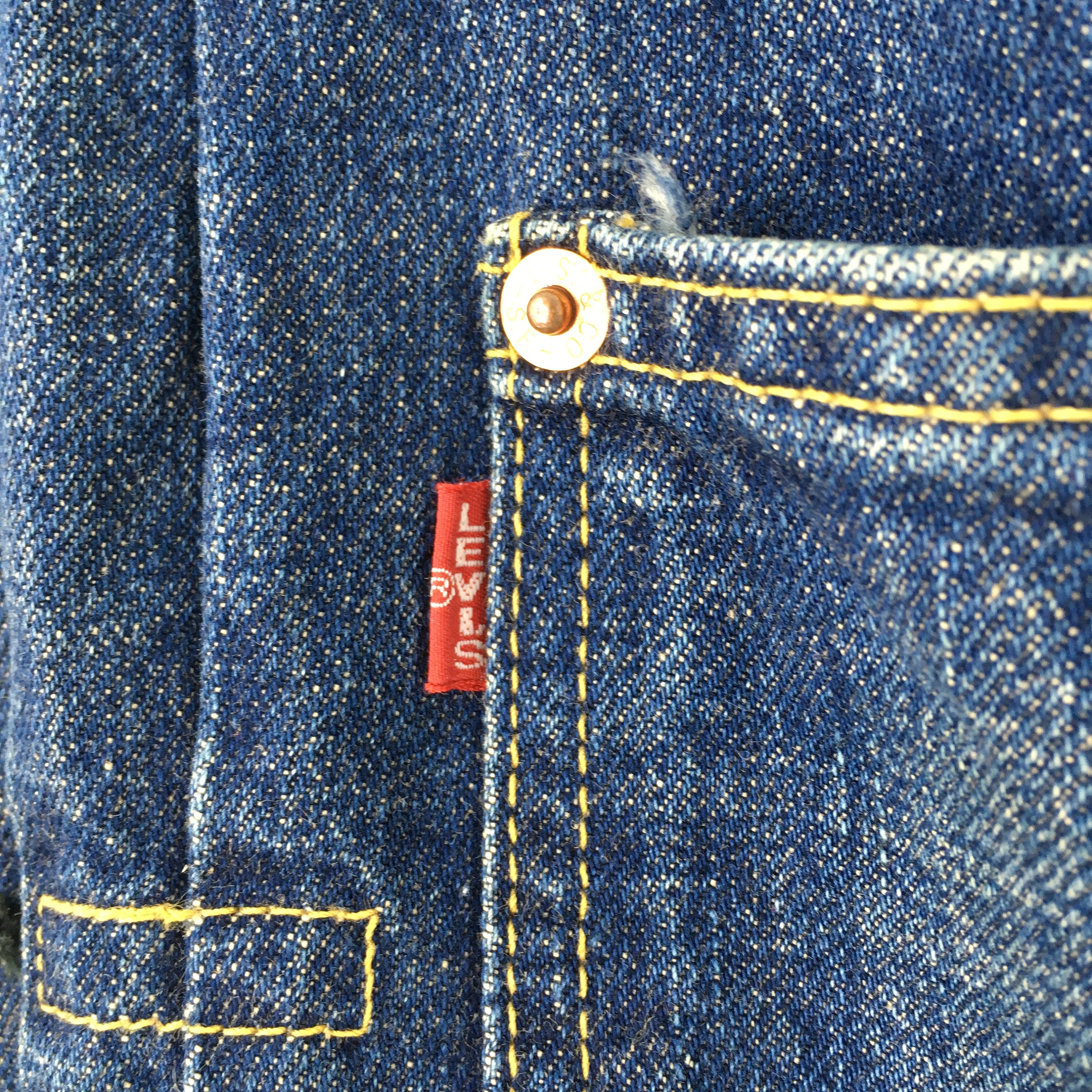 Vintage Levis Big E 70502 Trucker Type 1 Levis Denim Jacket - Etsy