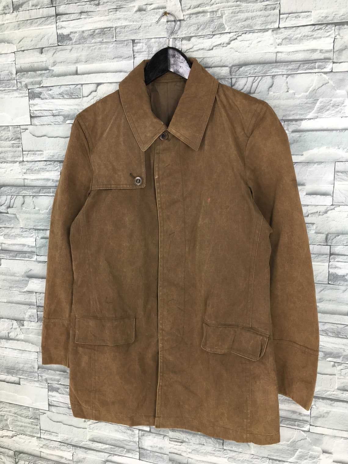 MENS MELROSE New York Buttondown Coat Jacket Medium Vintage | Etsy