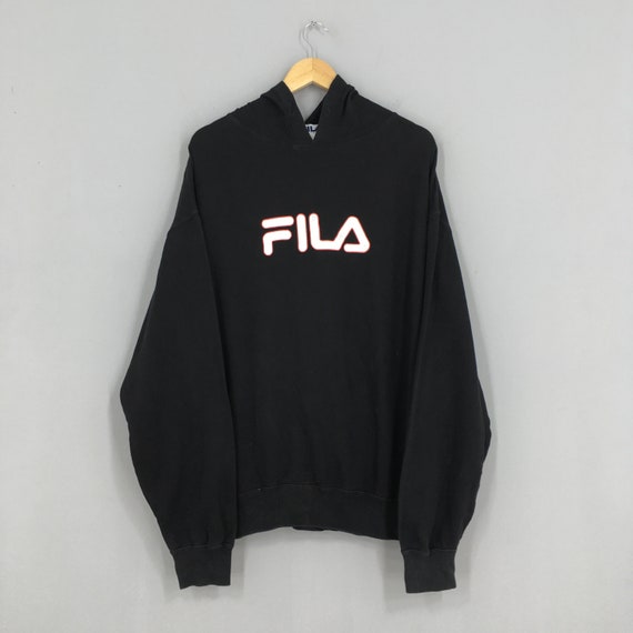 Fila Sweater Hoodie Medium Black Fila Italia Spell