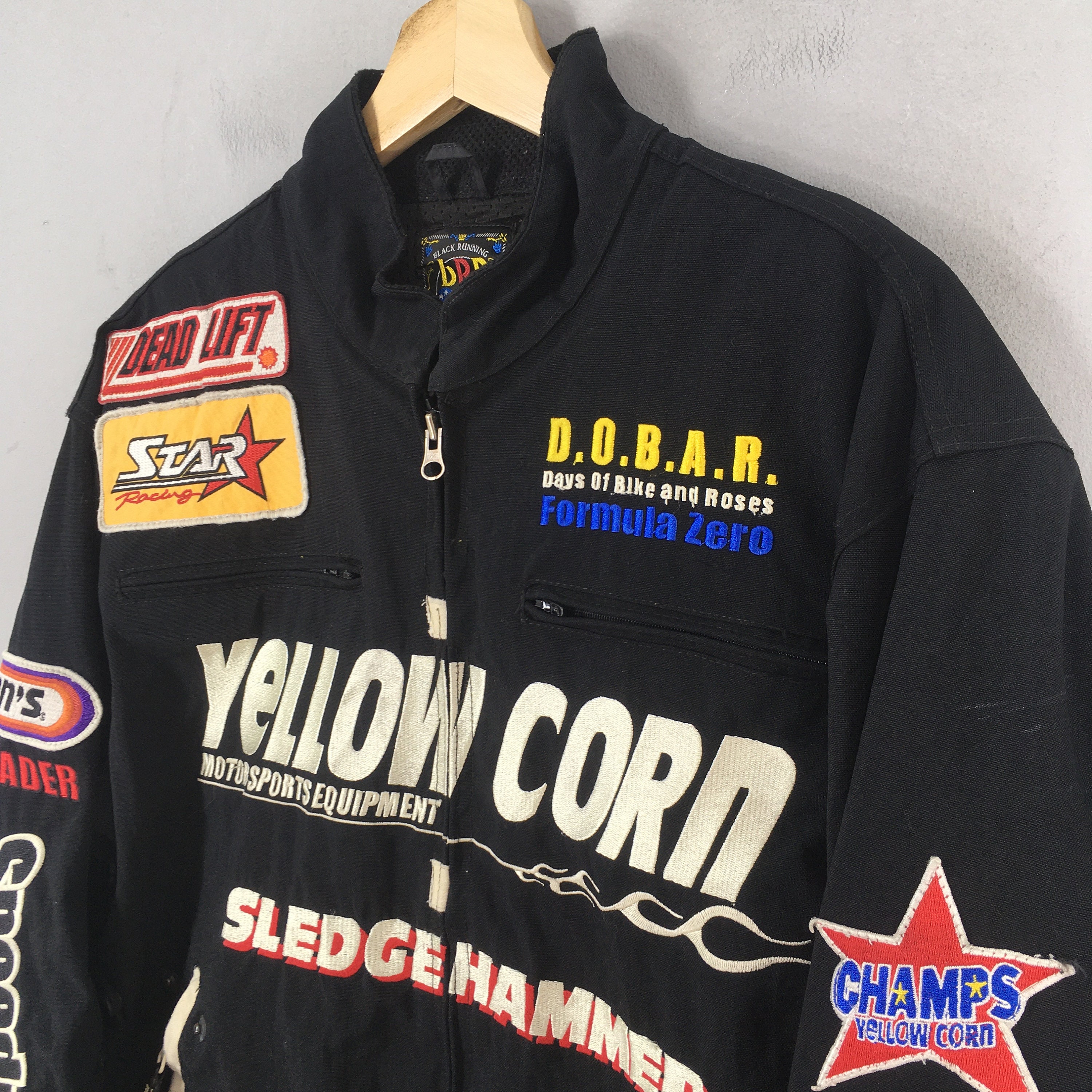 Vietnam tour jacket with black power embroidery | National