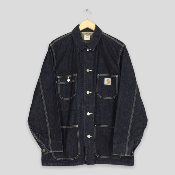 90's CARHARTT Michigan Chore Coat デトロイト VINTAGE CARHARTT MICHIGAN CHORE LINED WORKER JACKET 1990S