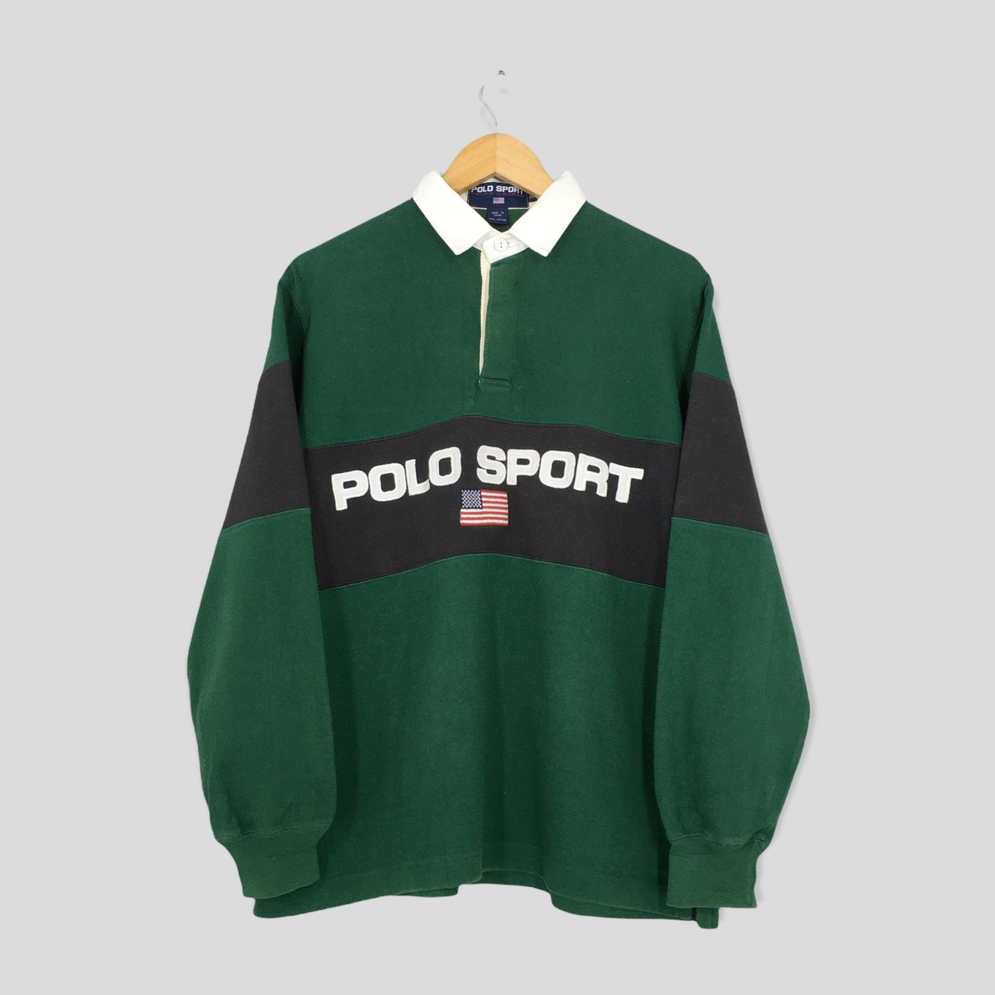 Vintage 90's Polo Sport Ralph Lauren Rugby Shirt Medium Polo Vintage 90's Polo Sport Ralph Lauren Rugby Shirt Medium Polo