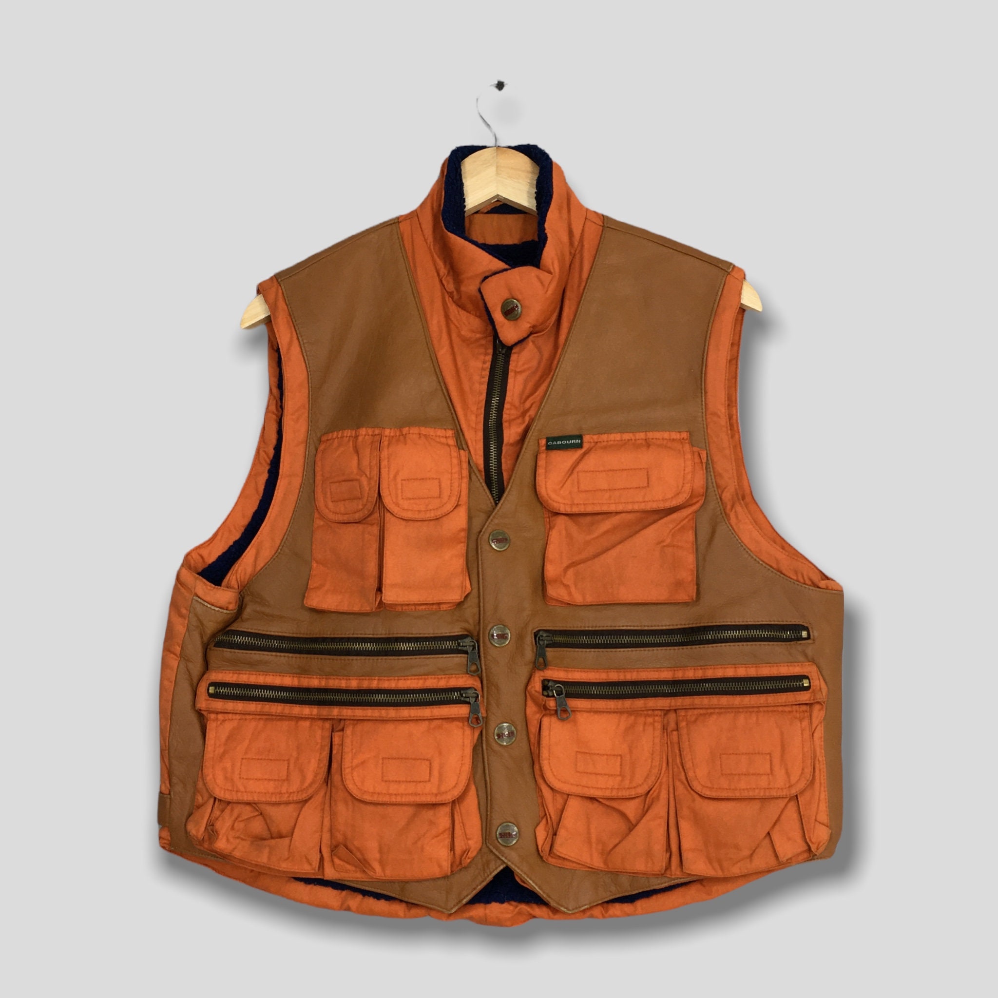 Vintage Nigel Cabourn Tactical Vest Jacket Medium 90's Nigel Vintage Nigel Cabourn Tactical Vest Jacket Medium 90's Nigel