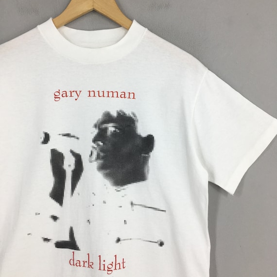 Vintage Gary Numan Dark Light T Shirt Medium 80s Gary Numan New