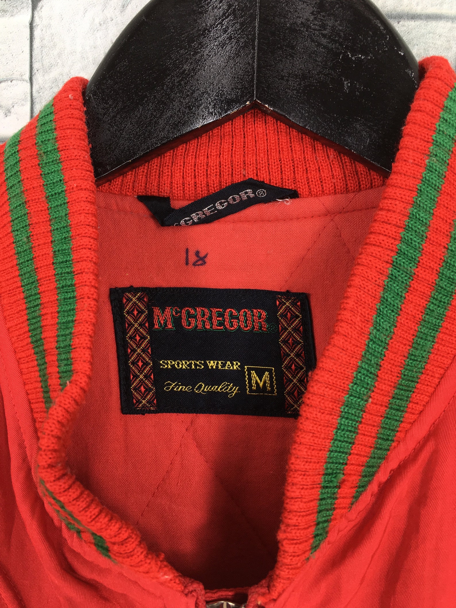 Mcgregor Bomber Varsity Jacket Medium Mens Vintage 80s | Etsy