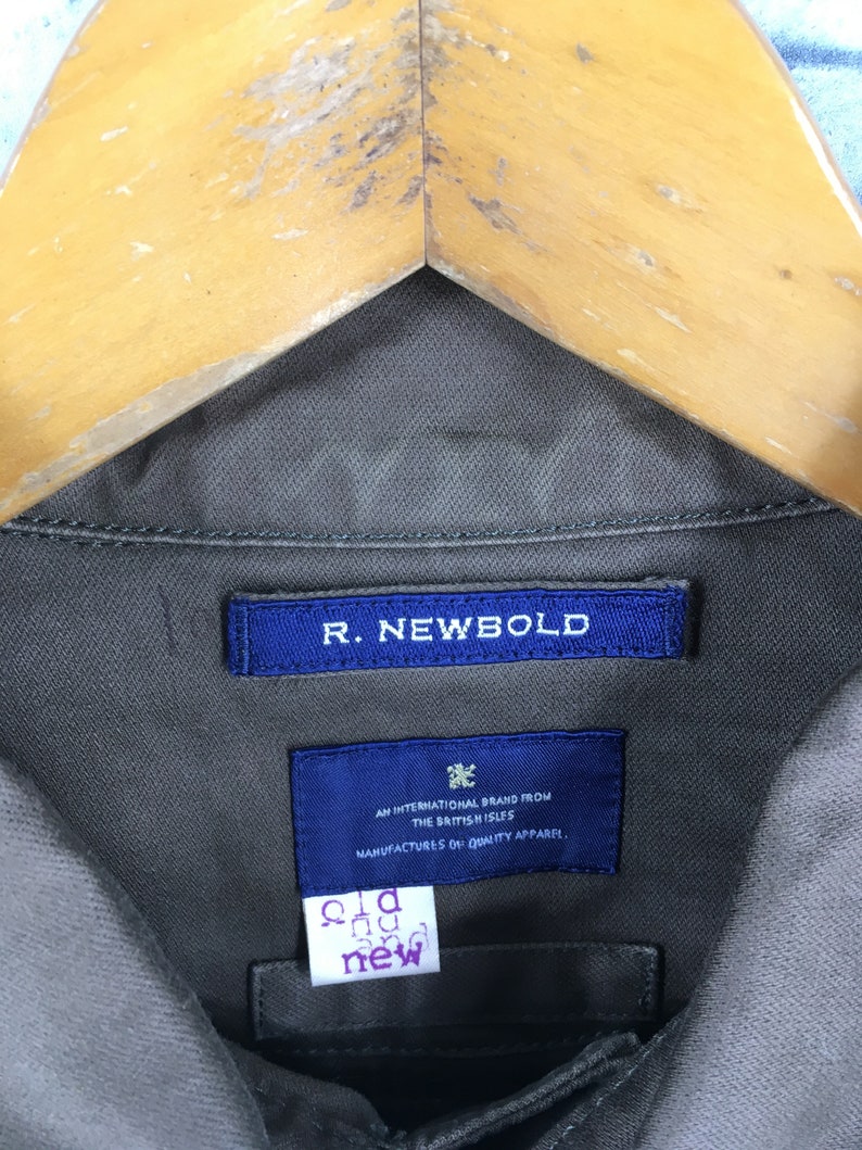 Vintage R.newbold Paul Smith Denim Jeans Worker Jacket Large - Etsy