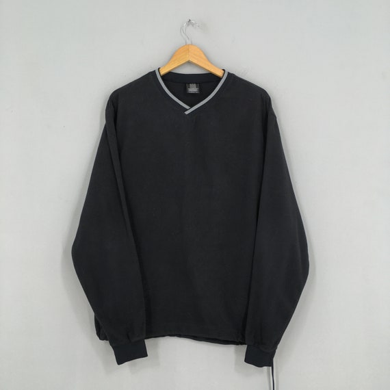 Vintage Nike Sweatshirt Black Medium 90 
