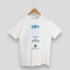 Vintage Undercover Japan Free Grace White T shirt Medium Under Cover Zap All Momentos Shirt  Jun Takahashi Japanese Designer Tees Size M