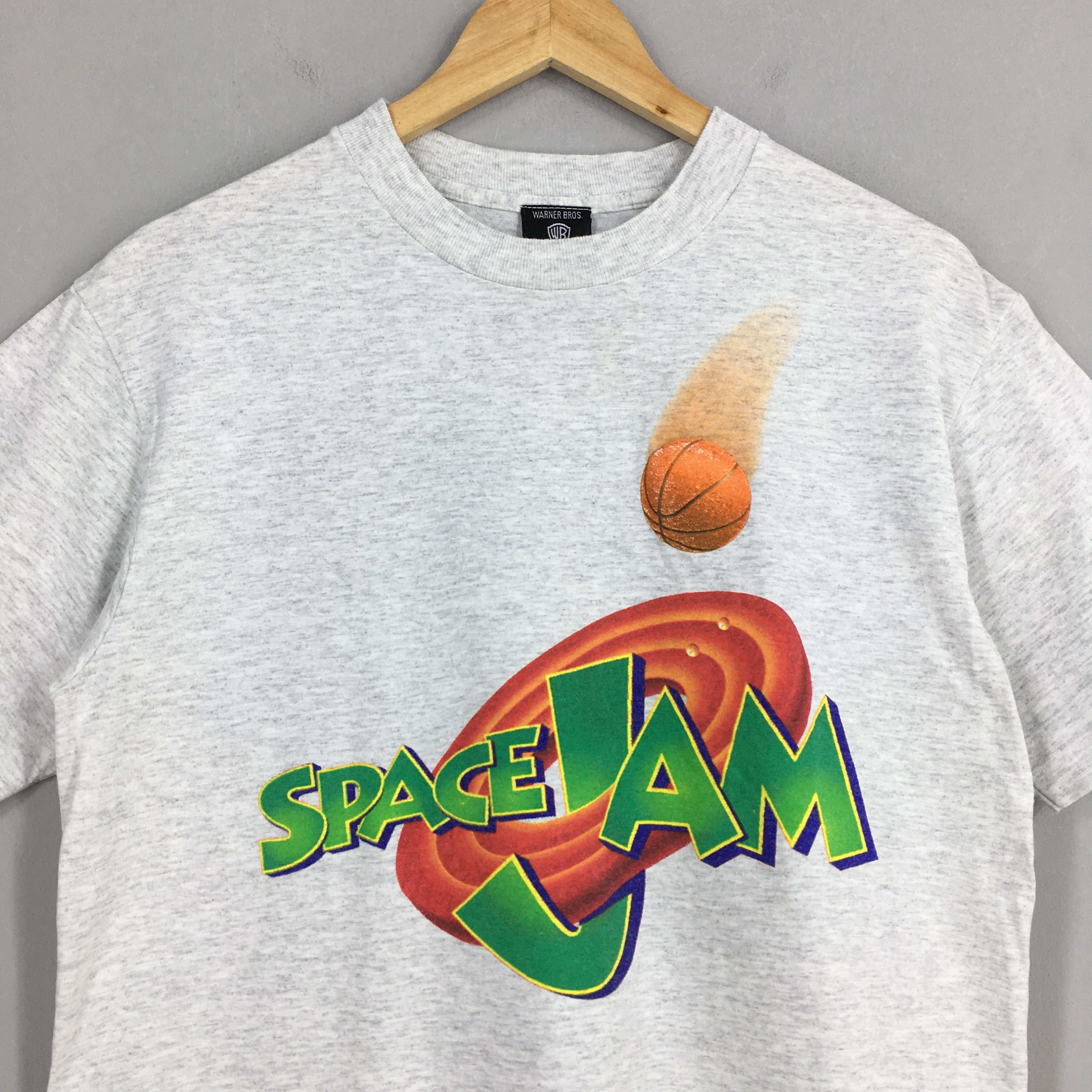 Vintage Space Jam 1996 All Over Print T-Shirt Freeze Warner