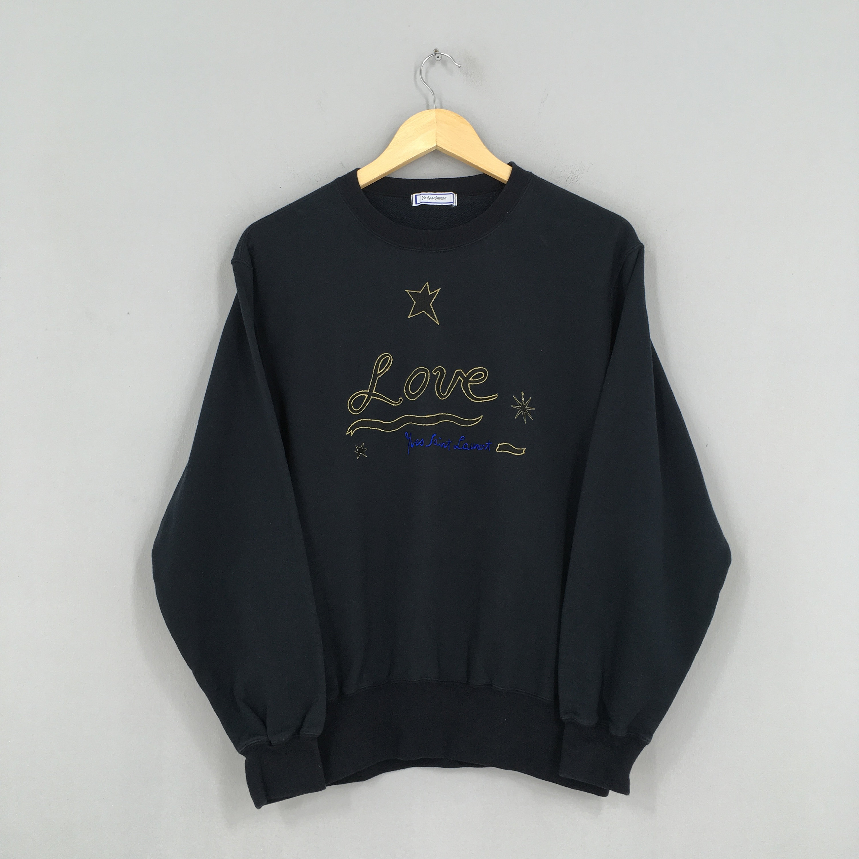 Yves saint love sweatshirt hotsell