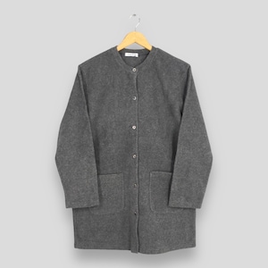 Vintage Y&#39;s For Living Yohji Yamamoto Fleece Cardigan Jacket Medium Yohji Yamamoto Japan Sweater Y&#39;s Japan Women Cardigan Button Coat Size M