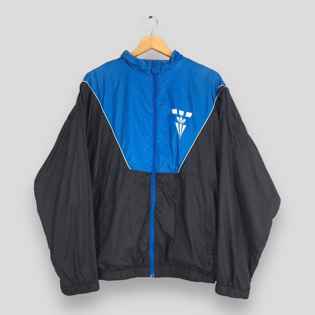Vintage 90s Adidas Trefoil Tracksuit Xlarge Adidas Hoodie Sportswear ...
