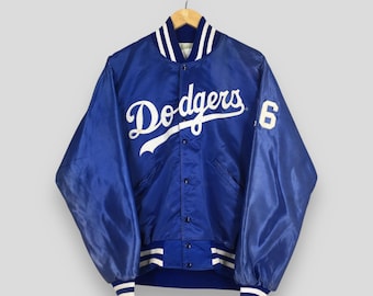 Vintage 90's LA Dodgers MLB Stadium Varsity Blue Jacket Medium