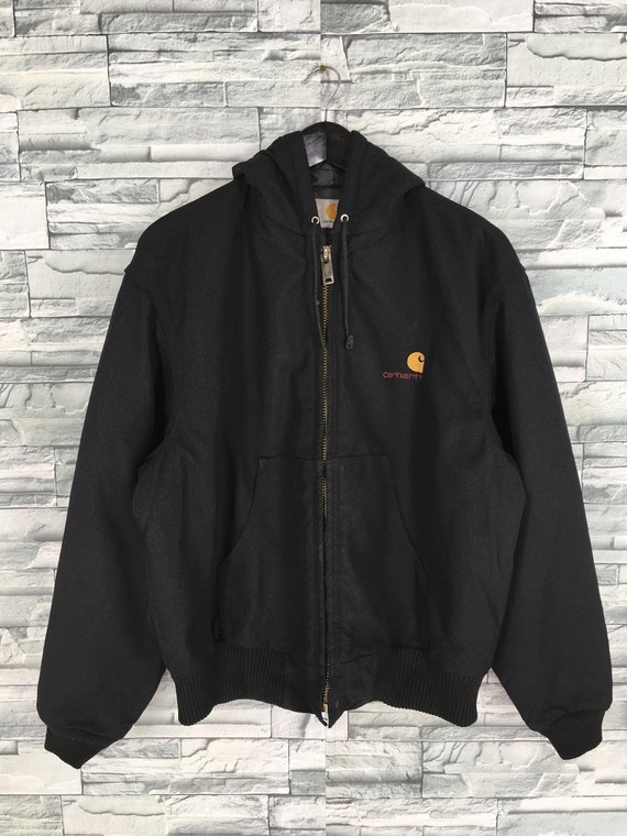 CARHARTT Bomber Jacket Hoodie Large Vintage 90's C