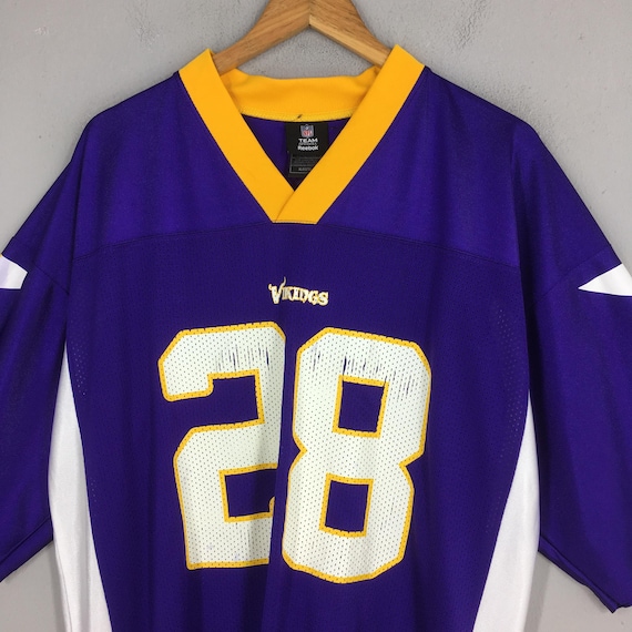 Vintage 2000s Reebok Minnesota Vikings NFL Team Purple Mesh Jersey