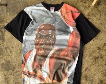 Vintage 90's Nike Michael Jordan Nba Basketball T Shirt Medium