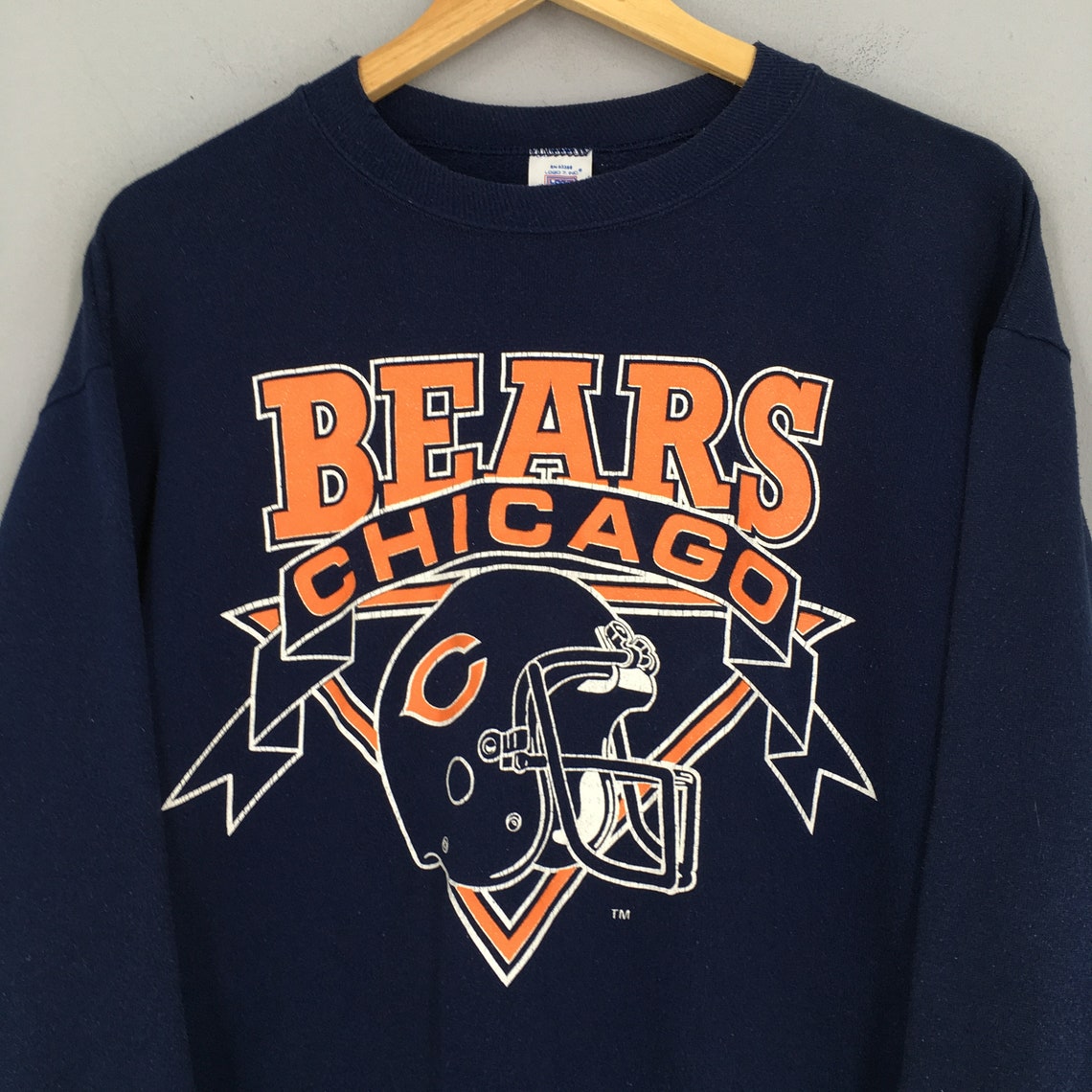 Vintage Chicago Bears NFL Sweatshirt Medium Chicago Bears Etsy