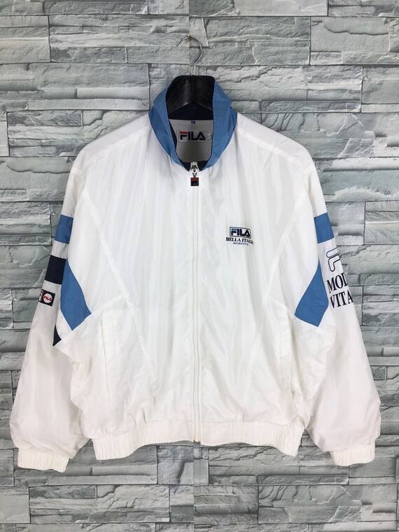 fila white windbreaker