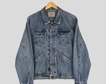 ジャケット・アウター 90's Wrangler BRUSHPOPPER Line Jacket 90s Wrangler Brushpopper Vintage Jacket - Etsy