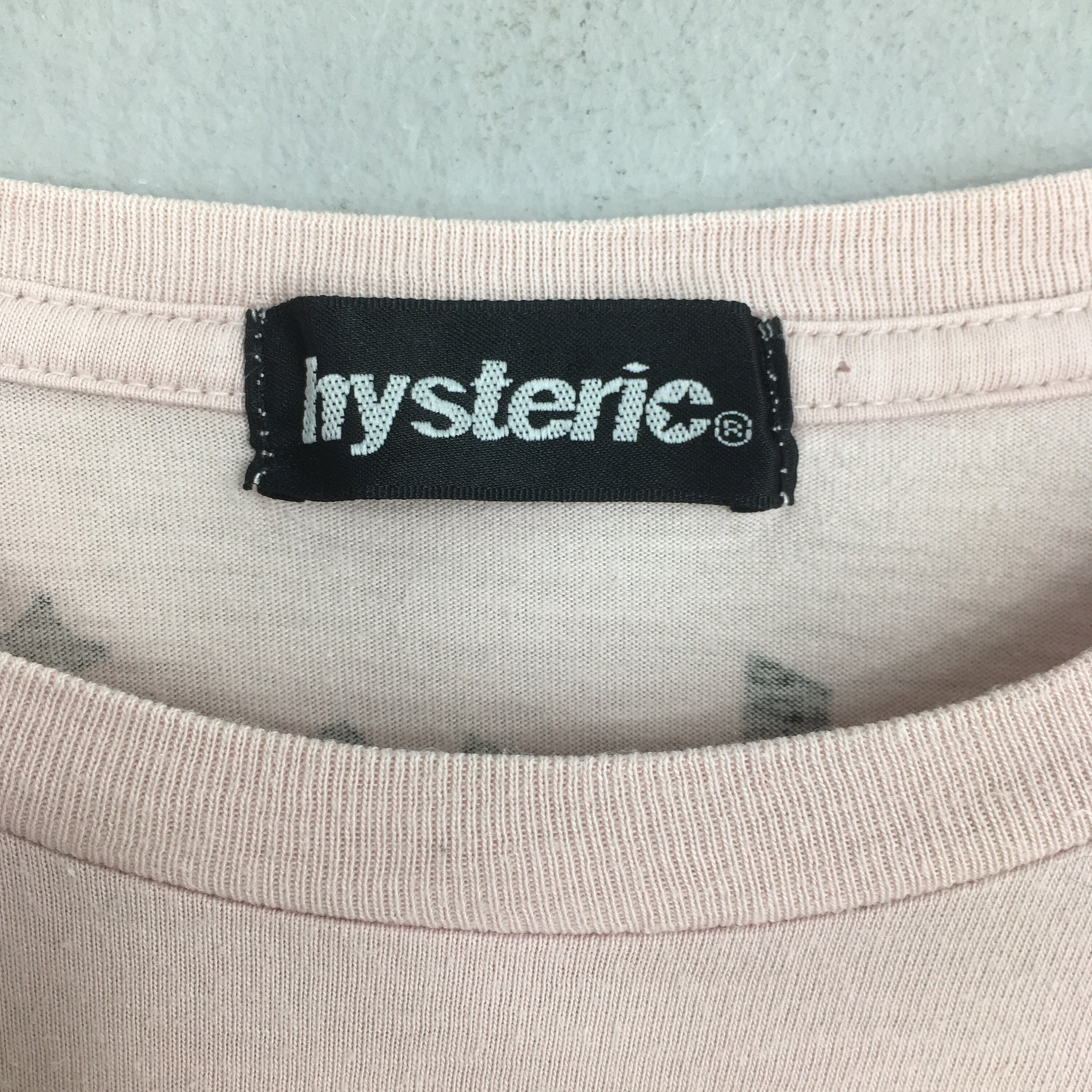 Vintage Hysteric Glamour the Hysteric Times T Shirt Xsmall Vintage Hysteric Glamour the Hysteric Times T Shirt Xsmall