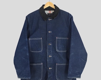Vintage 90's Dickies Chore Duck Workwear Jacket Medium Dickies