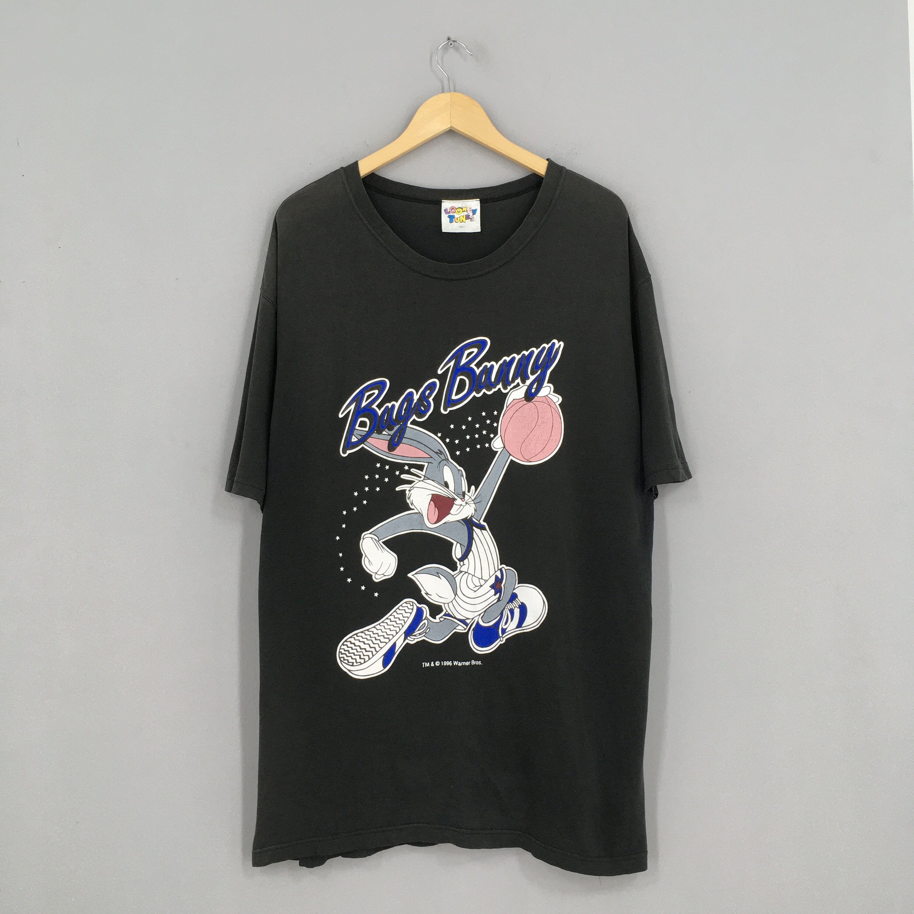 Vintage Bugs Bunny Looney Tunes Warner Bross Classic Faded Cartoon
