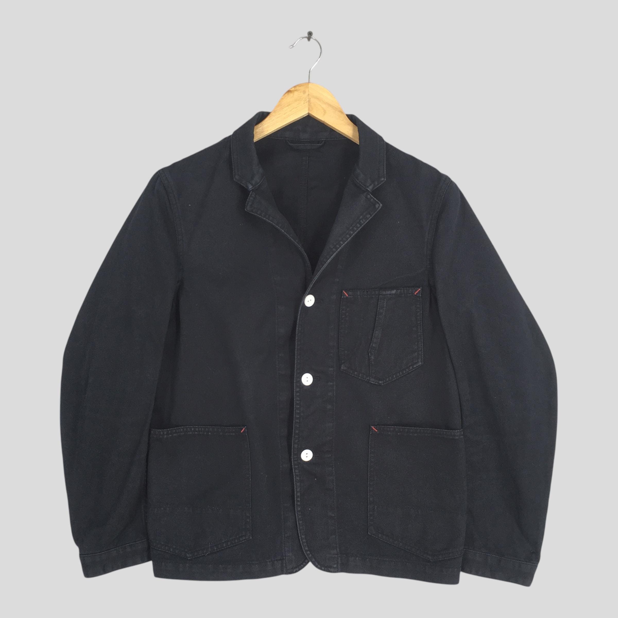 Black Moleskin Jacket - Etsy Canada