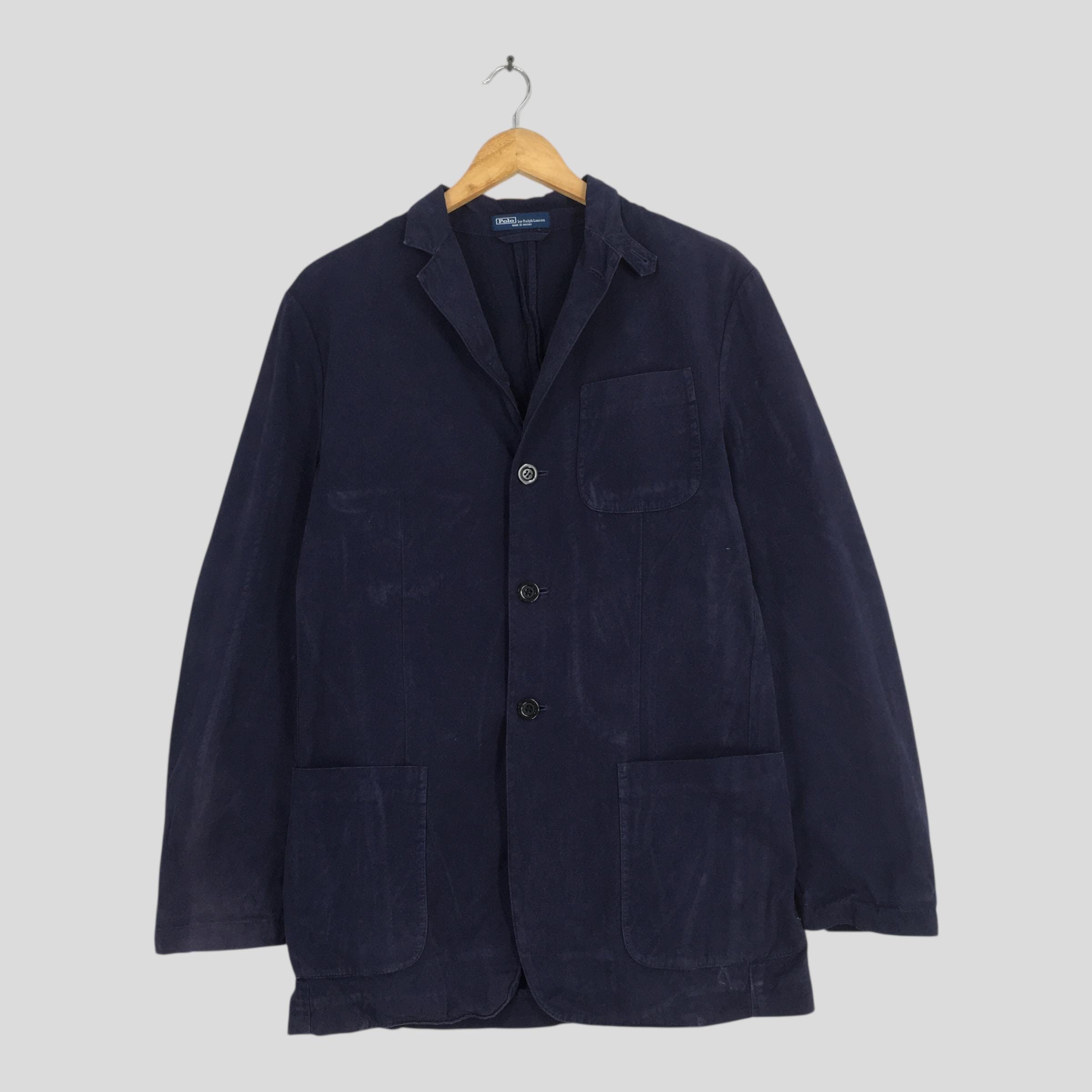 Vintage 90s Polo Ralph Lauren Frenchwork Workers Jacket Small
