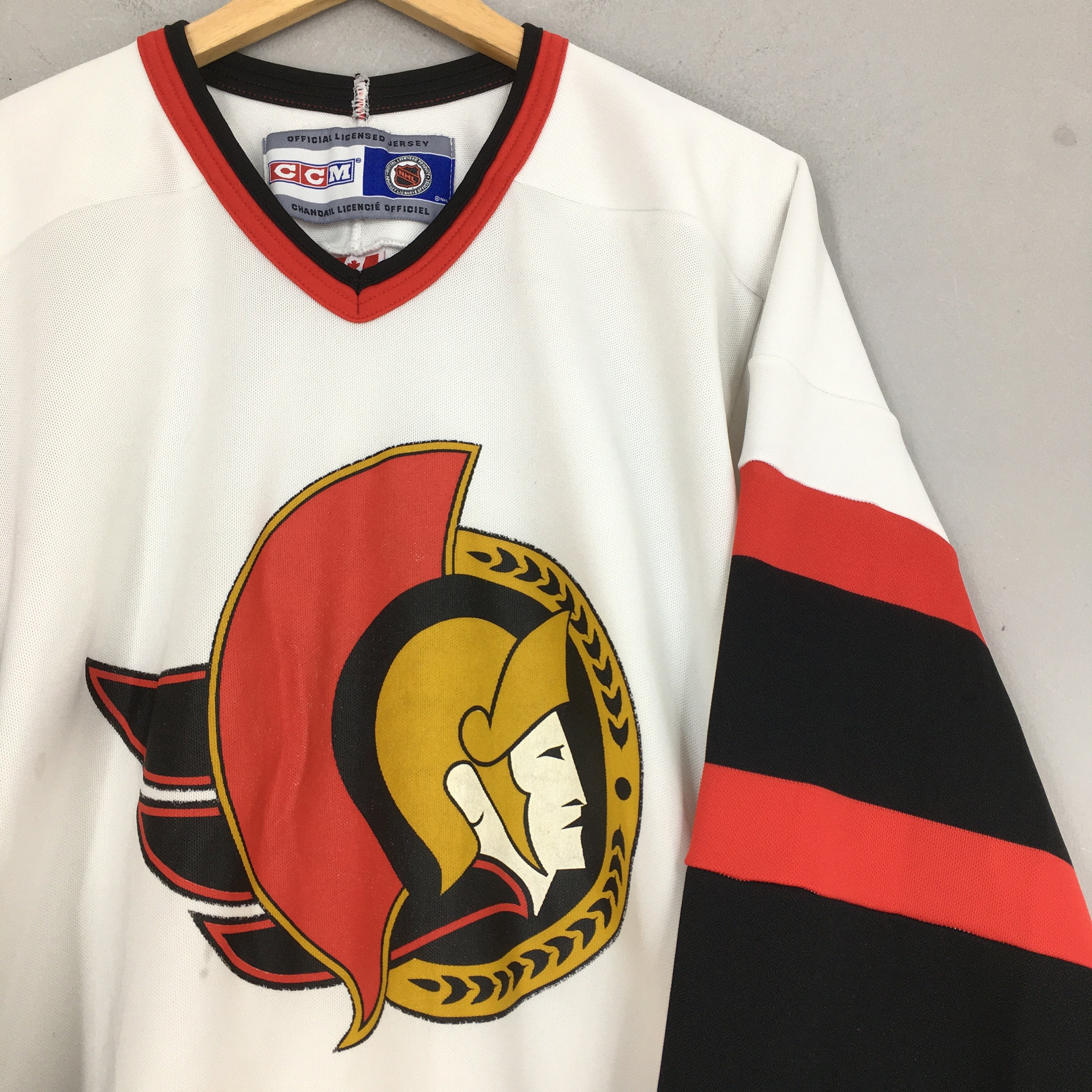 ヴィンテージ 90 年代 オタワ セネターズ NHL CCM ジャージ