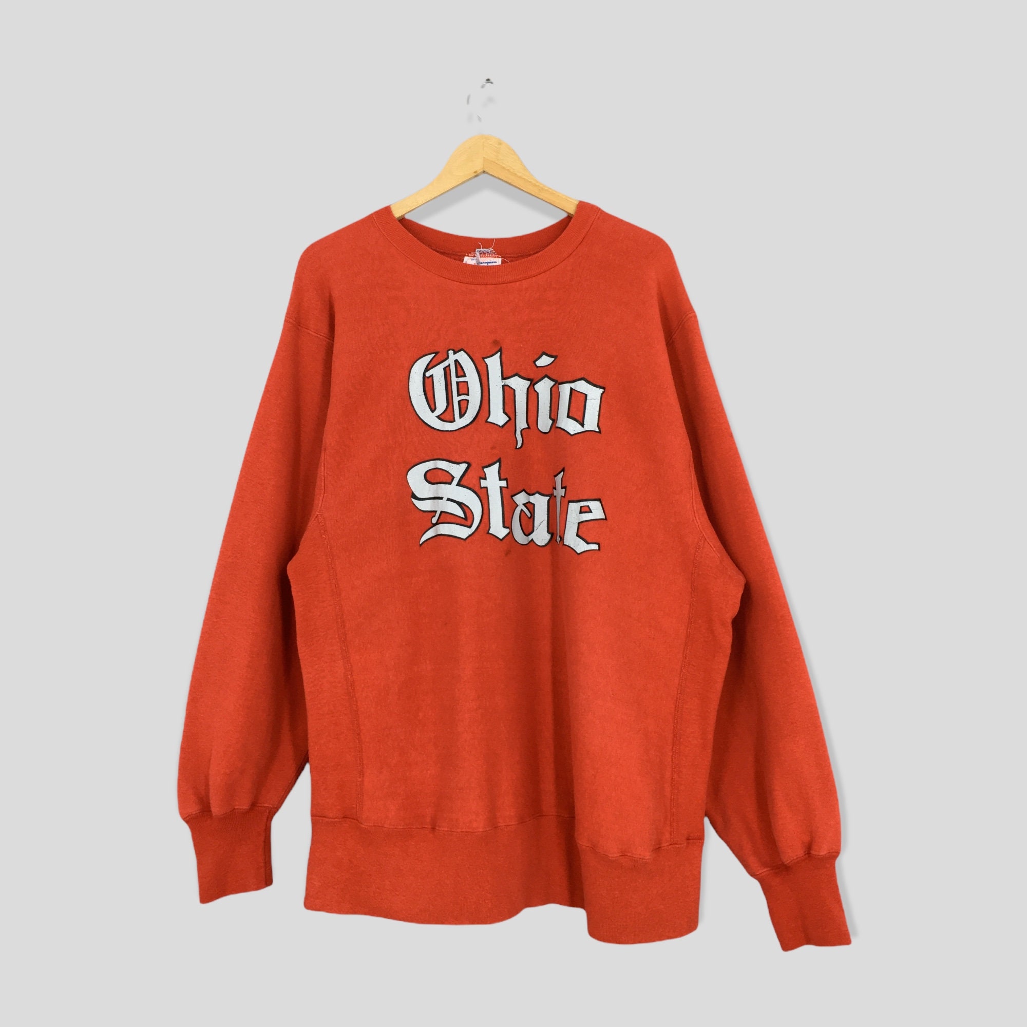 Vintage 80s Champion Reverse Weave Ohio State University - Etsy