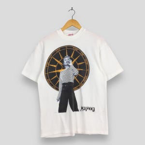 Madonna Like a Virgin Tour Tshirt - Etsy