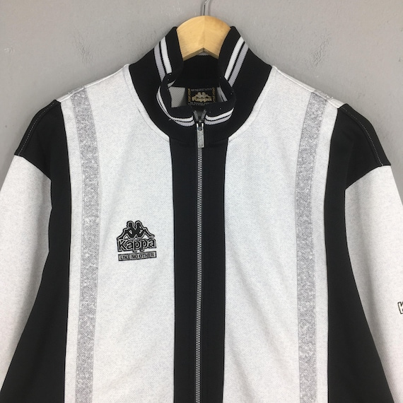 Vintage 90's Kappa Sport White Track Top Jacket Large Kappa Italia