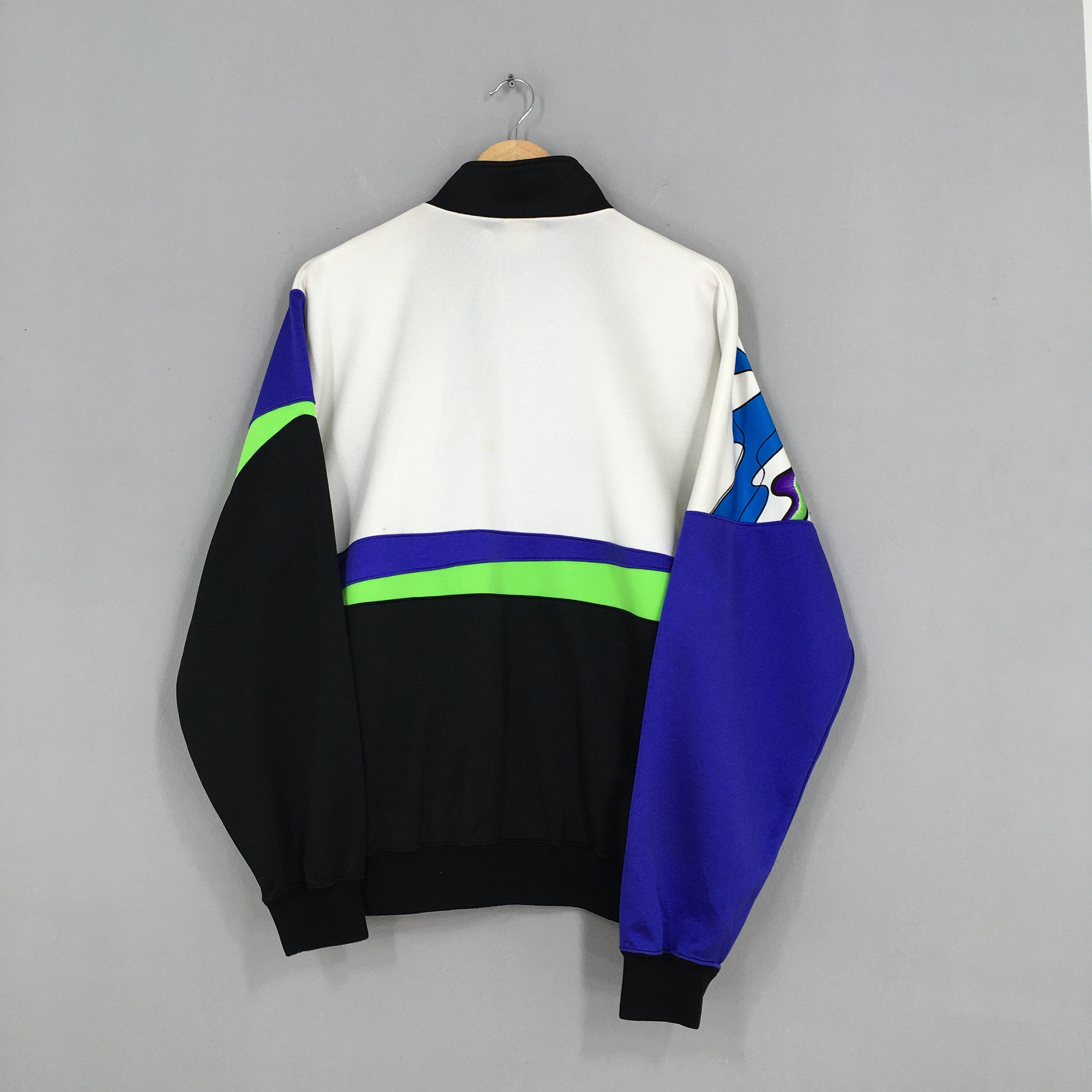 Vintage 90's Umbro Sport Track Jacket Multicolor Medium