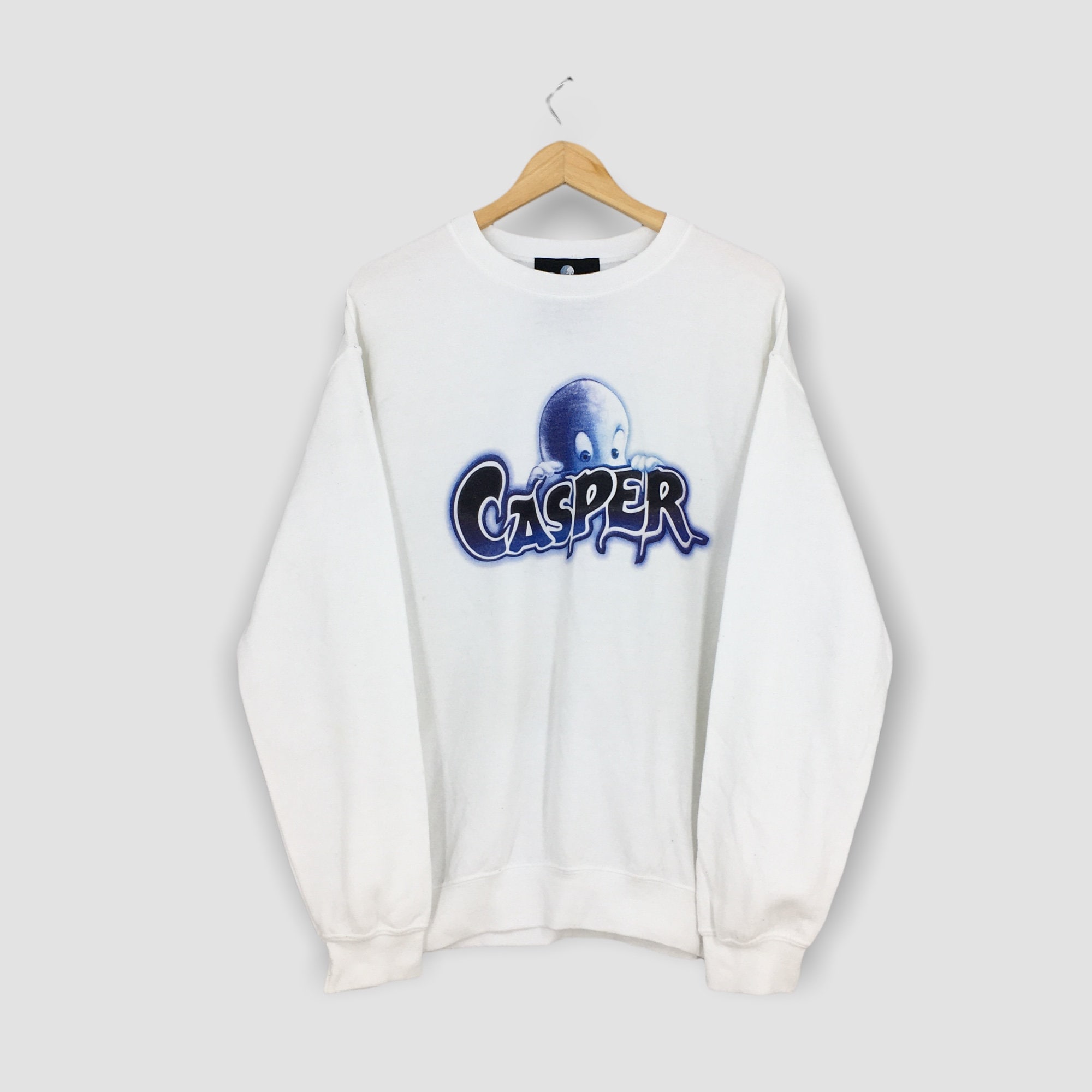 Vintage Casper T-Shirt / Size: L / Cartoon Movie Reprint 90s Ghost Disney