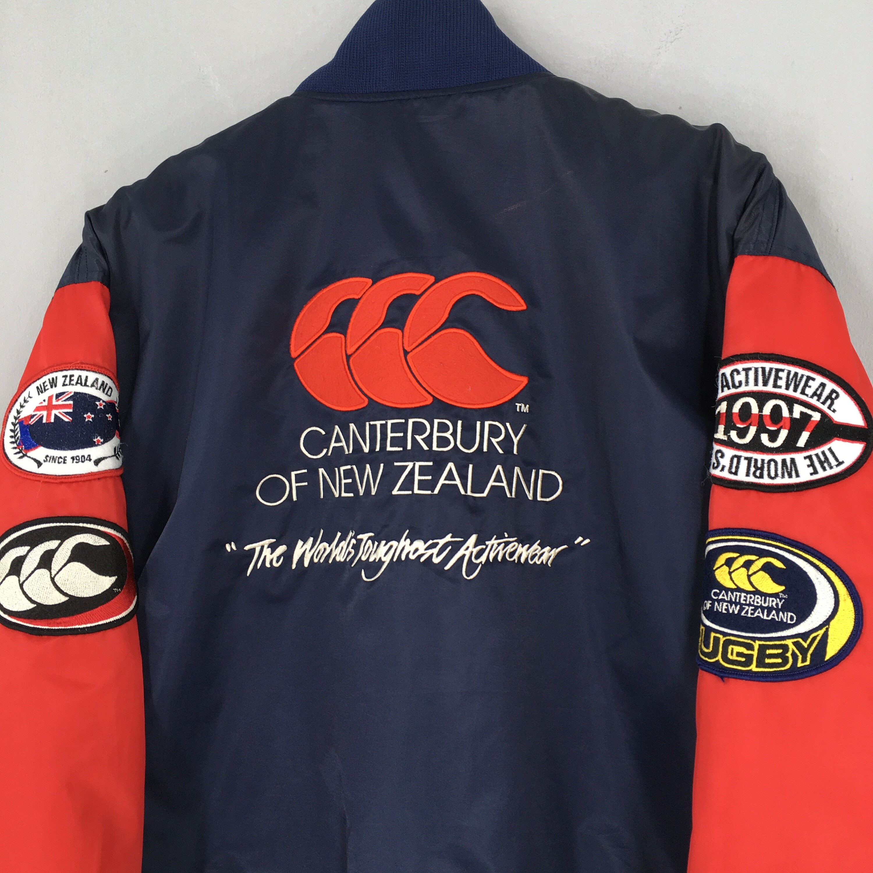 Vintage Canterbury New Zealand Varsity Jacket Medium - Etsy