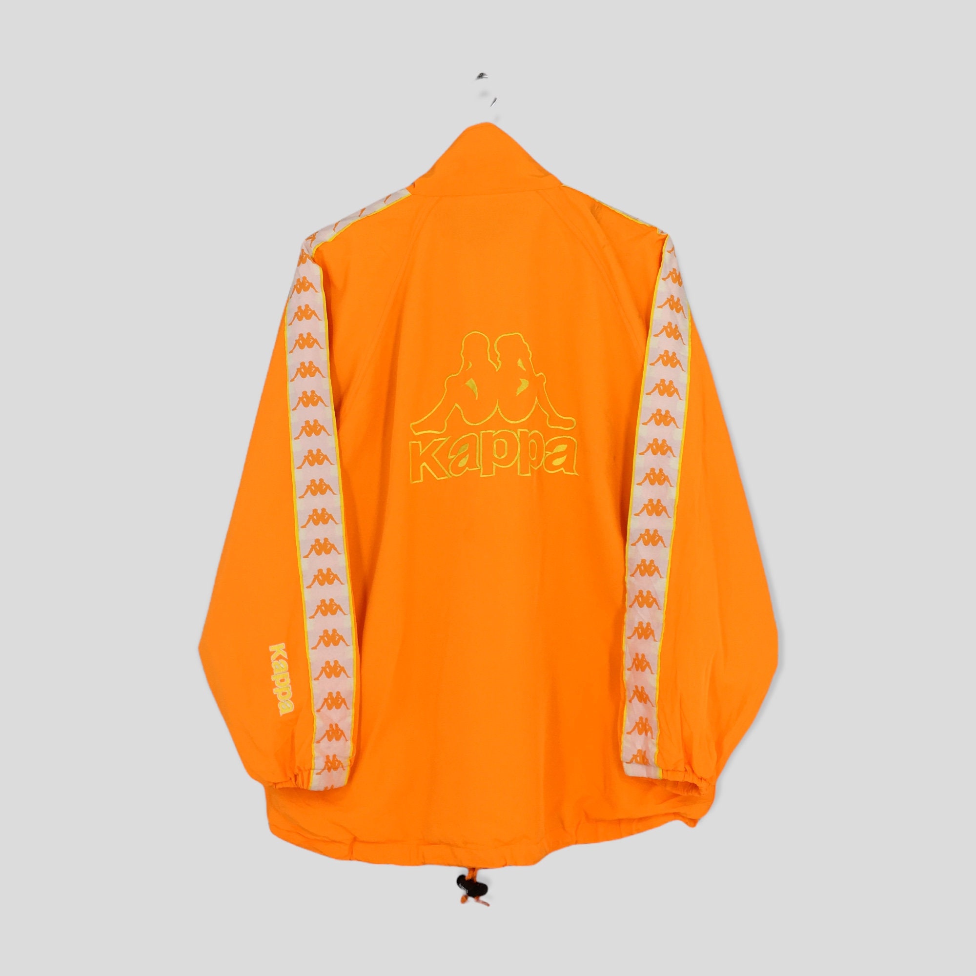 Kappa Sport Italia Tracksuit Orange Vintage 90s Jacket Kappa Large L Windbreaker Orange Size Kappa - Etsy Windrunner Jacket