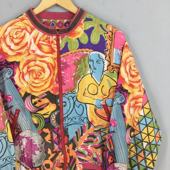 Vintage 90s Ficce Uomo Yoshiyuki Konishi Baroque Jacket Medium
