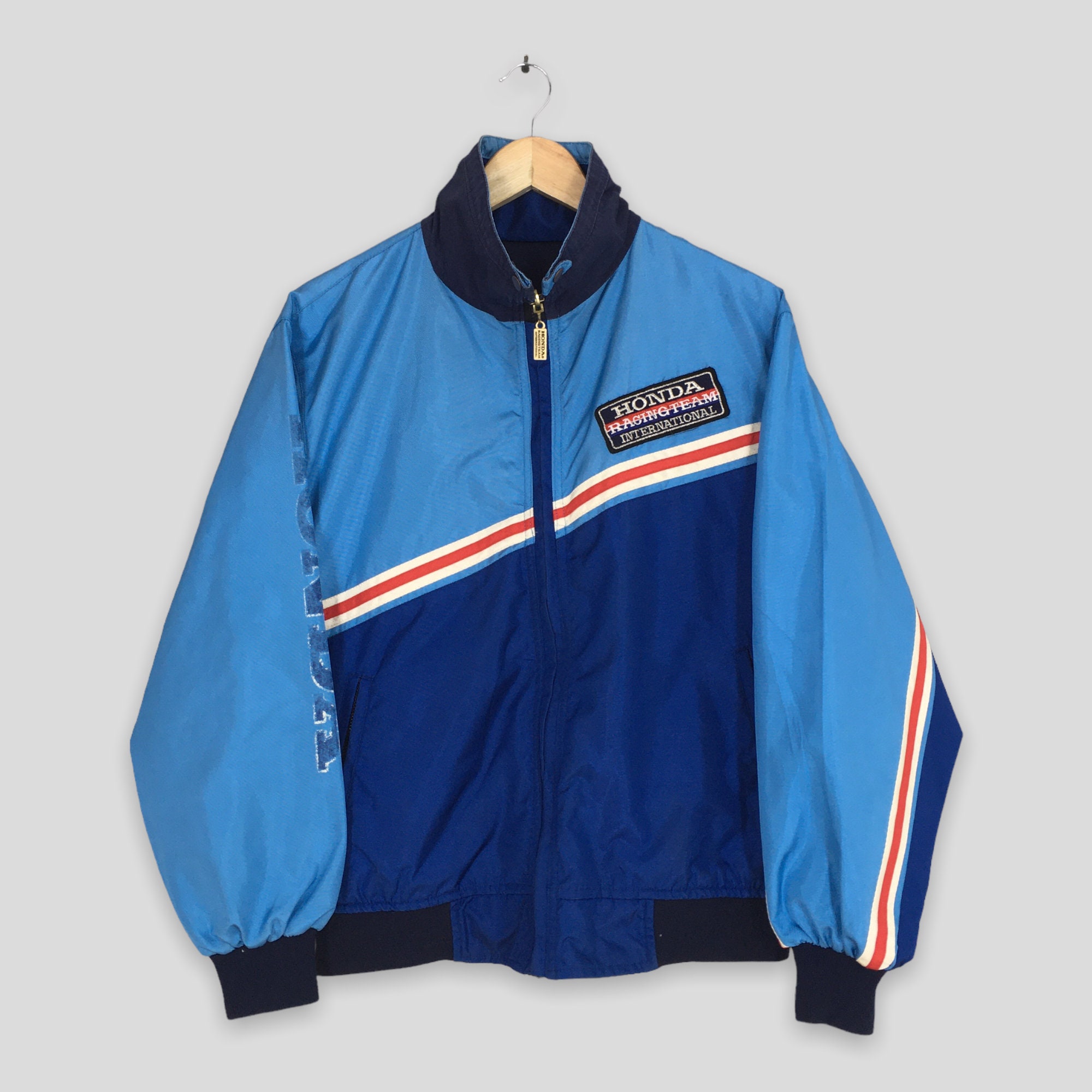 驚きの価格 Team Racing Honda 90s Vintage Jacket Racing Honda Medium F1