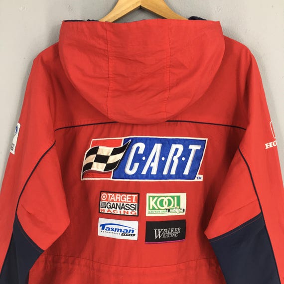 Vintage Honda Racing Team Hoodie Jacket Xlarge Honda Racing Team