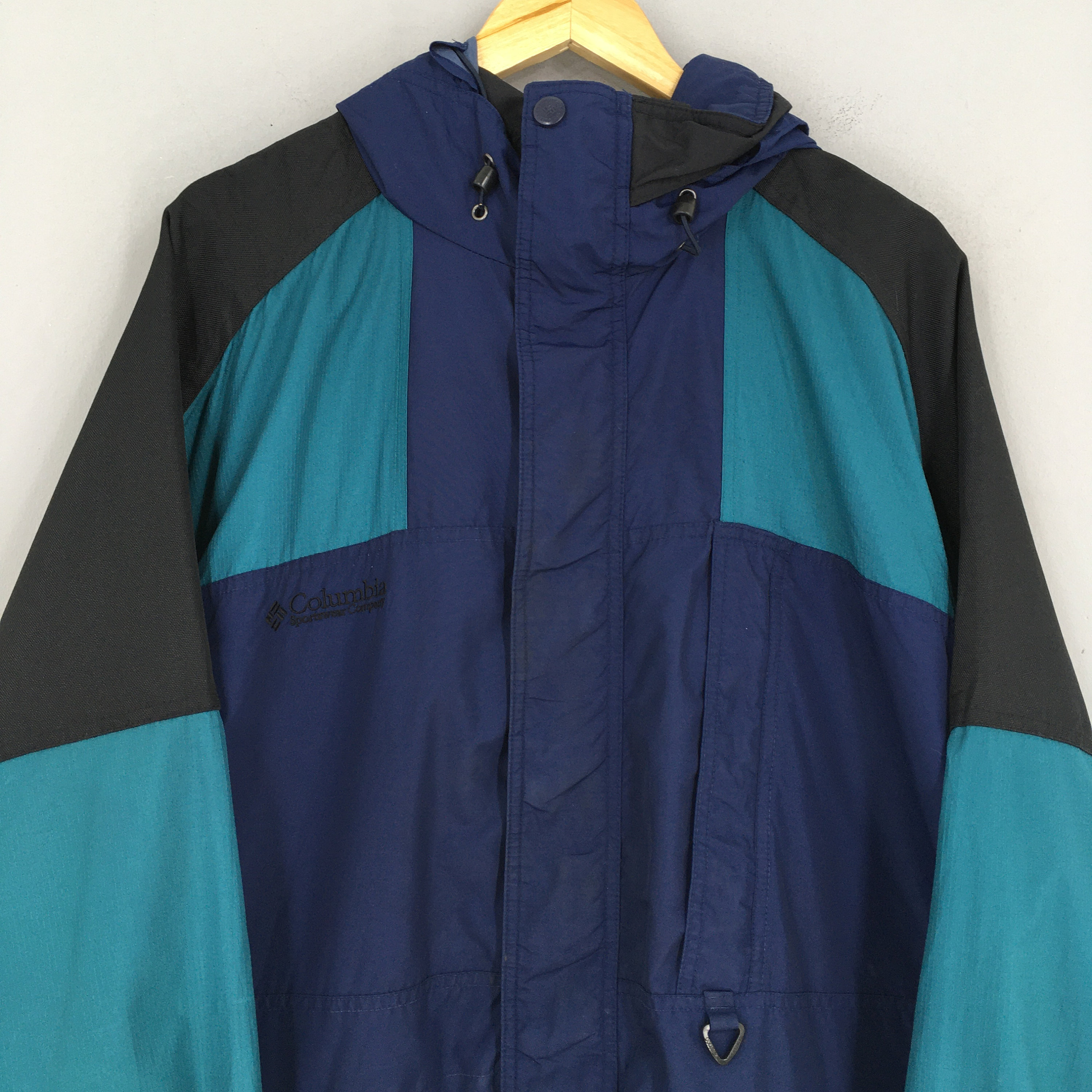 Columbia Windbreaker Men Jacket Large Vintage 90's - Etsy UK