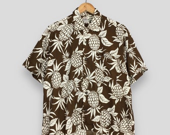 Vintage 90s HAWAII BREAK OFF Shirt,hibiscus,aloha Hawaiian Waikiki
