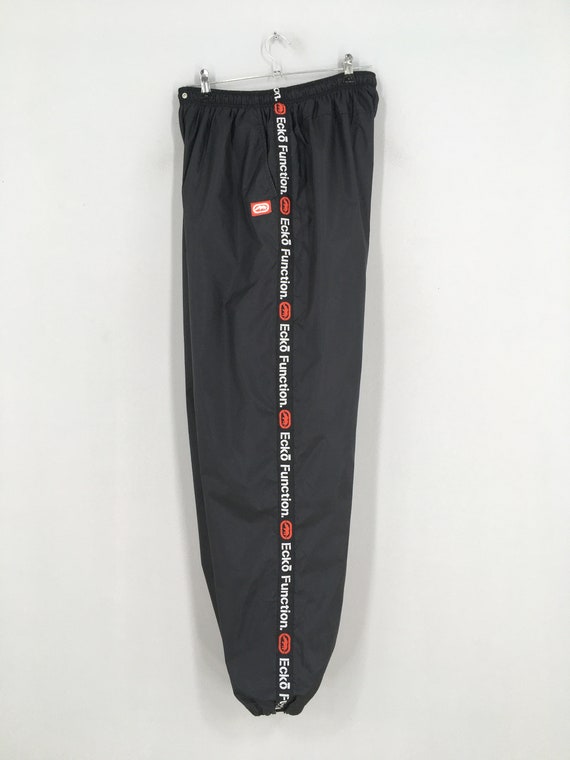Vintage Ecko Function Track Pants Ecko Black Pants Trainer Etsy