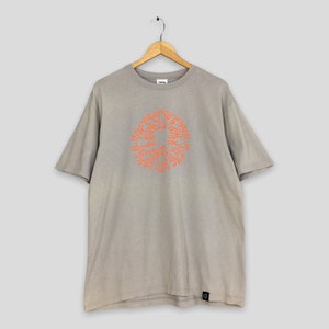 Vintage 90's Keith Haring Circle Of Men Dance Artwork Tshirt XLarge Keith Haring Pop Art Streetwear Artwork Graffiti Gray Tee Size XL