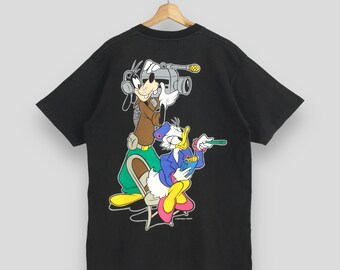 ヴィンテージ 90年代 ミッキーマウス ディズニー ハリウッド Tシャツ L