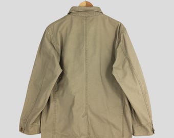 ジャケット・アウター Kouji MakinoCINCH Oblada 1922 VINTAGE Vintage 90's Macchio Japan Beige Workers Jacket Large French Work