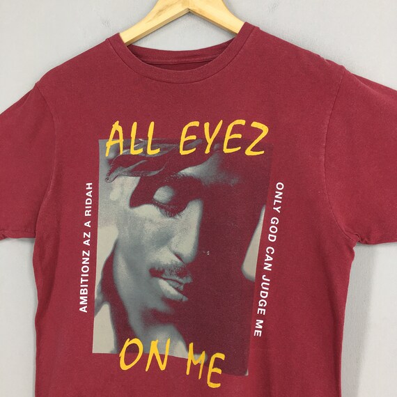 Vintage Y2K Tupac Shakur Rapper Makaveli T shirt … - image 3